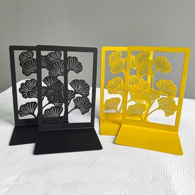 serre livre feuille ginkgo deux paires noir jaune sublimeginkgo