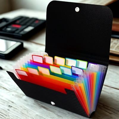 trieur séparation couleurs sur bureau téléphone