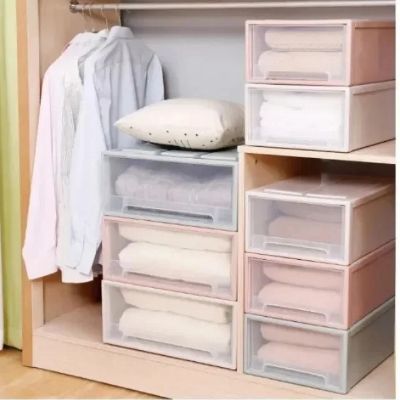 tour de rangement en plastique empilable garde-robe 8 tiroirs