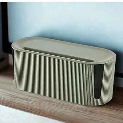 boite range cable verte