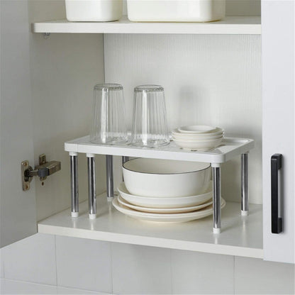 bureau etagere blanc rangement armoire cuisine verres boles