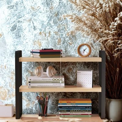bureau étagère plante boite mouchoir tapisserie