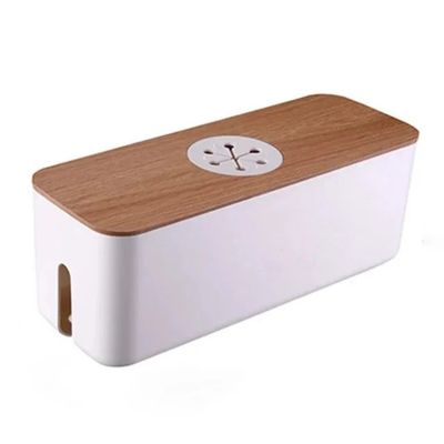 cache cable telephone fond blanc boite nom boisure