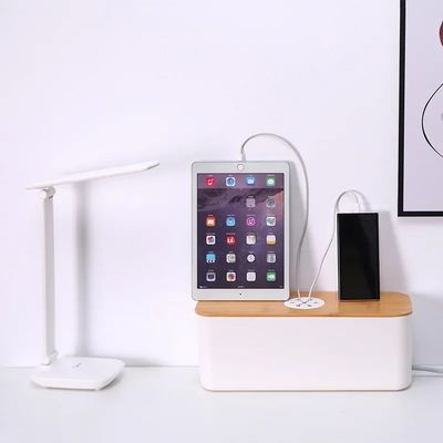 cache cable telephone Ipad cellulaire en charge lampe cadre