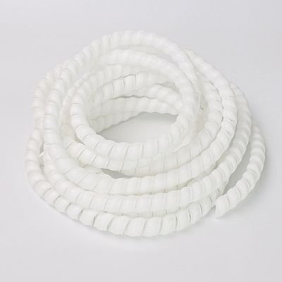 cache fil electrique blanc