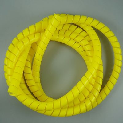 cache fil electrique jaune