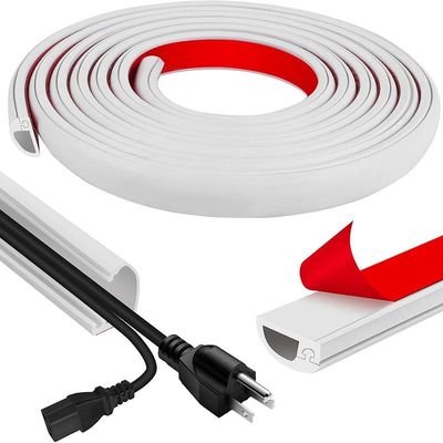 cache fil electrique mural démonstration adhésif