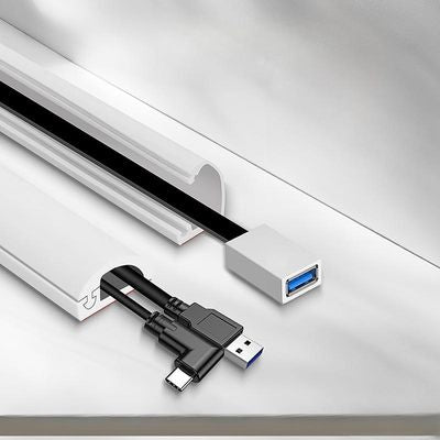 cache fil electrique mural démonstration ouverture