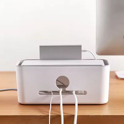 cache pour fil electrique 5 fils sortant sur bureau