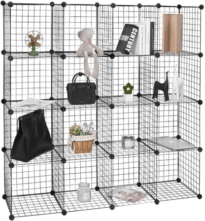 CUBE RANGEMENT - MODULCUBE™ - NOIR - Rangement Élégance