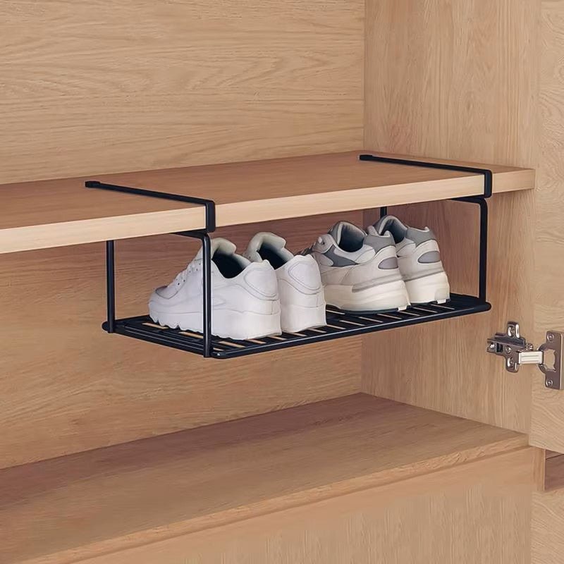 Étagère à Chaussures - ShoeHook™ - Noir - Rangement Élégance