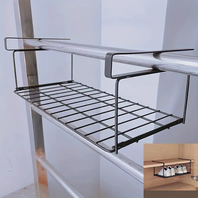 Étagère à Chaussures - ShoeHook™ - Noir - Rangement Élégance