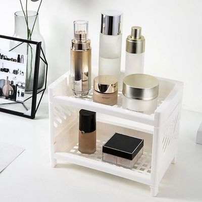 etagere bureau cosmétique parfum