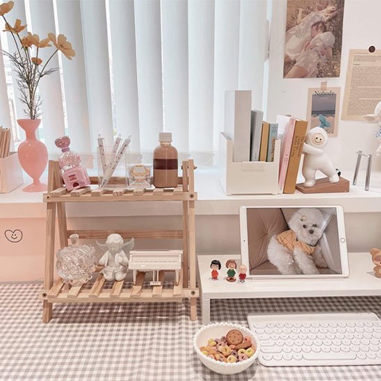 ETAGERE BUREAU - PLIABLE BOIS - Rangement Élégance