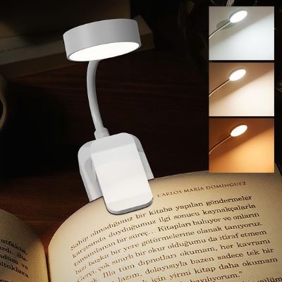 Lampe de Lecture - FlexiClip 3 Modes™ - Rangement Élégance