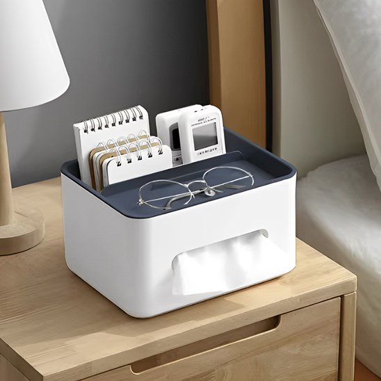 organisateur de bureau lit manette calpins notes mouchoir