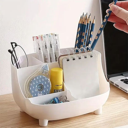 organiseur de bureau main prend crayon fournitures