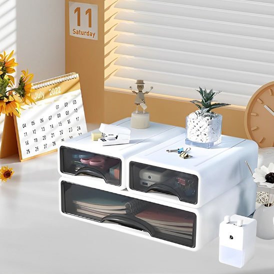 ORGANISEUR DE BUREAU - TIROIR PREMIUM™ - Rangement Élégance