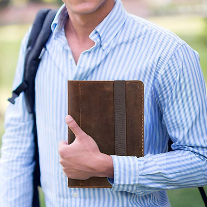 PORTE DOCUMENT CUIR HOMME - ORGANISATION ÉLÉGANTE™ - Rangement Élégance