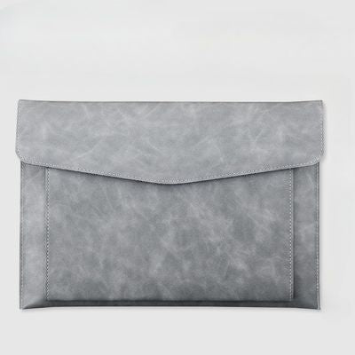 porte documents gris fermé fond gris