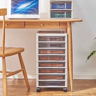 tour de rangements plastique sous bureau ordinateur chaise