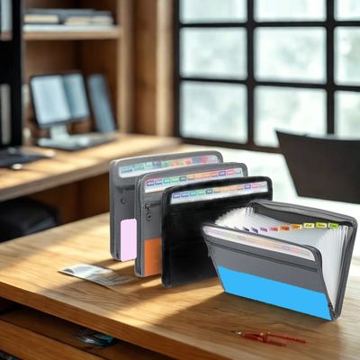 trieur 12 compartiments 4 variantes couleur sur table