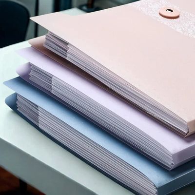 trieur 3 variantes de couleurs bleu rose mauve